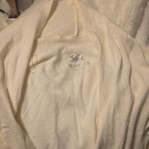 JustFab Soft Cream Knit Top